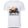 AZgraphishop T-Shirt con Grafica 1290 Super Adventure S 2021 On Orange Splatter Style TS-KT-005