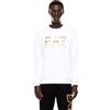 EA7 Emporio Armani Felpa Uomo Girocollo Logo Series in Cotone Stretch con Maxi Logo 7M001191AF17787 8033995856040 - XXL