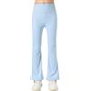 KISLOVE Leggings svasati a vita alta per ragazze, per danza, yoga, atletica, pantaloni per bambini da 5 a 16 anni
