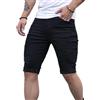 Oanviso Pantaloncini di Jeans Short da Uomo Skinny Ripped Pantaloni Corti in Denim Dritti Stretti Bermuda Jean Shorts Strappato Moda Estivi Pantalones Hip Hop