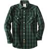 Dubinik® 6 oz Camicia Flanella Uomo Invernale Camicia Uomo Flanella Cotone | Western, Cowboy, Con Bottone Automatico, Quadri, Cotone Traspirante, Tessuto Pre-ristretto, Due Tasche Con Patta