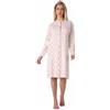 Saggio Karel Camicia da Notte Puro Caldo Cotone Donna Profumatore Omaggio 5014ROSA XL