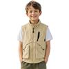 LumiJour Bambini Gilet Cargo Ragazzi Giacca Esterna Senza Maniche E | Gilet Trekking Bambini,Esploratore,Da,Ciclismo,Giocare A Golf,Campeggio,Allenamento,Viaggio,Sport,Basket,Fitness,Tempo Libero