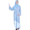 Generisch Abiti musulmani da donna Abaya musulmano abito hijab caftano abbigliamento lungo islamico abbigliamento da preghiera per donne Ramadan preghiere Medio Oriente Dubai Abito da preghiera etnico