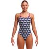 Funkita Sitting Duck - Costume da bagno intero da donna, opaco e ad asciugatura rapida, multicolore, 42