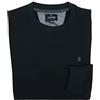 Coveri Felpa Chiusa Girocollo Paricollo Uomo Sportiva 100% Cotone Garzato M L XL