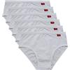 Liabel Slip da Donna Culotte Slip a Vita Bassa in Cotone Bielastico Pacco da 6 e 12