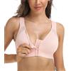 DotVol Donna Reggiseno di Sostegno Posteriore per la correzione della Postura Rosa 5C