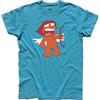 3styler T-Shirt Uomo Eros Amore Love Pollon Olimpo Grecia Zeus - Cartoons Anni 80 Shirt - Linea Classic - 100% Cotone 185 gr/mq (XXL, Azzurro)