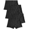 NEXT Ragazzo Confezione da 5 Boxer Aderenti Black Waistband 11 Anni-12 Anni