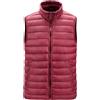 ZDJSWJ Uomo leggero giù giacca escursionismo senza maniche softshell spesso cappotto imbottito gilet