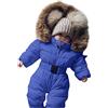 Generico Tuta Da Neve Neonata Pagliaccetto Neonato Invernale Giubbotto Con Cerniera Per Bambino Piumino Bambino Invernale Tutina Neonata Invernale Giubbotto Neonato Giacca Con Cappuccio Bambino