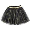 CAMILIFE Tuturock per bambini e bambine, con paillettes, gonna da principessa, mini gonna in tulle, con elastico in vita, per 2-12 anni, 01 nero, 3-4 Anni