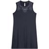 FREDDY Vestito Donna Senza Maniche in Jersey Stampa Floreale e Logo Oro Chiaro sul Davanti