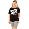 Friends Amici Pigiama Donna Adulti T Shirt con Pantaloncini a ciclo Loungewear