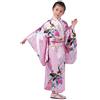 Generic Vestiti per Bambini Kimono per Ragazze Abiti per Bambini Abiti Tradizionali per Bambini Giapponesi Abito e Gonna per Ragazze Vestiti per