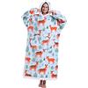 JOREAY Felpa con Cappuccio Coperta Oversize per Donna Uomo, Adulto Adolescente Soffice Accogliente Comoda Coperta Indossabile con Cappuccio