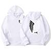 zhedu Anime AOT Merch Scout Regiment Felpe con Cappuccio Stampate Felpe con Cappuccio Pullover Comodi (M,Color 06)