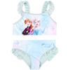 United Labels Disney - Bikini con volant per bambine Elsa & Anna Frozen, 2 pezzi, colore: Turchese, turchese, 110 cm-116 cm