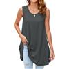 Enmain Magliette Tunica Donna a Maniche Corta Estiva Maglia Lunga Ampia Desigual Casual Blusa Camicia Scollo Tondo Floreale Paisley Elegante S-3XL