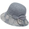 WUODHTW Cappello estivo da donna cappello da viaggio cappello da sole di mezza età e anziani cappello fresco cappello da bacino cappello da spiaggia cappello da pescatore