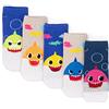 Baby Shark Calzature per bambini da 5 pacchetti di squalo da 5 pacchetti.