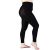 LEELA LAB Collant Senza Piede Donna Invernali, Pantacollant Curvy in Caldo Cashmere 90 Denari, Taglie Forti Donna, Aderenti, Confortevoli, Elasticizzati, Made in Italy (Black, 8)