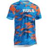 HULG T-Shirt MTB, T-Shirt MTB Enduro, Maglia da Ciclismo, Maglia A Maniche Corte MTB BMX Downhill Traspirante E Ad Asciugatura Rapida (Cycling kit-01,S)