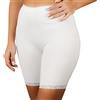 Clessidra Pantaloncini Sottogonna Donna in Cotone Elasticizzato Made in Italy, Intimo Donna, Taglie Forti, Mutande, Culotte, Long, Pantaloncino, Vita Alta, Sottogonna E-547