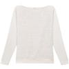 JADEA Maglia Donna Manica Lunga 4863 in Morbido Mix di Cotone - vestibilità Comoda - Colori Nero, Crema, Grigio - Taglie S-XL, Crema, L
