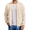 COOFANDY, Giacca bomber da uomo in cotone, giacca leggera da aviatore, giacca softshell casual stile college