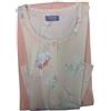 Linclalor Pigiama Donna Pantalone Lungo Manica Lunga Aperto Cotone Primaverile (IT, Numero, 48, Regular, Regular, Cipria/Petalo)