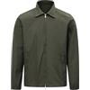 Allthemen Giacca da Uomo Casual con Zip Elastico Aviator Jacket Ampia Maniche Lunghe Bomber Primavera Autunno Verde 4XL