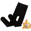 Yeeteepot Bambine e Ragazze Collant Caldo Leggings A-Nero Spessa S
