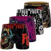 Freegun Fg/1/Bm/Pk4 Boxer Corti Uomo (Pacco da 4)