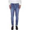 VEQUÈ Jeans Uomo Cotone Pantaloni Sportivi Casual 5 Tasche Elasticizzato VEQUE (IT, Numero, 52, Regular, Regular, Denim Chiaro)