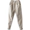 Generic Pantaloni da in Velluto a Coste a Gamba Dritta con Vita Elastica e Pantaloni Estivi Larghi Cargo Estivi