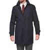 VEQUÈ Giubbotto Uomo Inernale Cappotto Lungo Trench Casual Elegante Linea Sartoriale Impermeabile Qualita' Premiun (IT, Numero, 56, Regular, Regular, Blu)