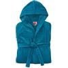 PANA® Accappatoio con cappuccio - 100% cotone - Taglia: 4XL - Petrolio