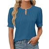 Cocila Camice Donna Cotone in Saldo Camicie Donna Motivi Camicia con Brillantini Curvy Cotone Magliette Azzurre T Shirts Confezione Maglia Personalizzata Sanitaria Arancione Manica Corta T Shirts Sportive