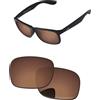 PapaViva Lenti di ricambio compatibili con occhiali da sole Ray-Ban Justin RB4165 da 51 mm, Marrone rame., RB4165 51mm