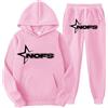 Gefomuofe NOFS - Tuta sportiva da uomo, in cotone, per sport, da jogging, da jogging, da jogging