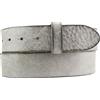 BELTINGER Cintura in morbido pelle bovina pieno fiore look vissuto senza fibbia 4 cm | cintura per jeans donna uomo 40mm | look vintage