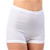HERMKO 1650 3 Paia di Intimo da Donna in Cotone 100%, Farbe:Bianco, Größe Damen:66 (XXXXL)