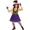 Fun Shack Costume Cappellaio Matto Donna, Costume Halloween Donna, S