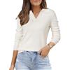 Arach&Cloz Polo da Donna Autunno Inverno in Morbido Misto Lana Maniche Lunghe