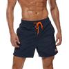JustSun Costume Uomo Mare Costumi da Bagno Uomo Corto Piscina Pantaloncini Short Surf Uomo Mare Asciugatura Rapida Blu Scuro S