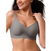 CLOSEMATE Reggiseno Senza Cuciture, Senza Ferretto, Scollo a V, Morbido e Comodo, Effetto Comfort, Ideale per T-Shirt
