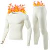 gagli Set di Biancheria Intima Termica da Uomo a Pantalone Lungo con Fodera in Pile e Strato di Base Caldo Top & Bottom per Il Tempo Freddo