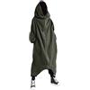 CEWIFO Giacche Casual Uomo Taglie Forti Felpa con Cappuccio Oversize Calcio Bambino Maglioni Invernali Lana Giacca Elegante Invernale Giubbotto Leather Bomber Jacket Men Lino Long